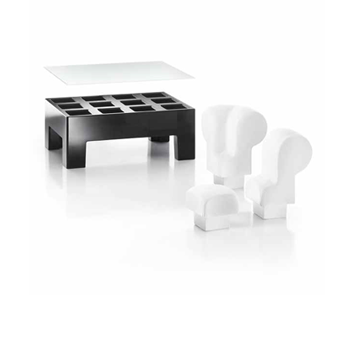 Assise modulable table basse